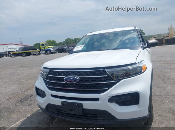 1FMSK7DHXRGA88633 2024 FORD EXPLORER White Вид панелі приладів