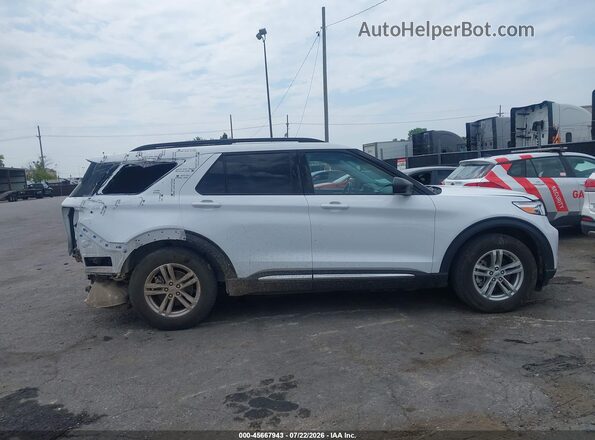 1FMSK7DHXRGA88633 2024 FORD EXPLORER White Вид щитка приладів