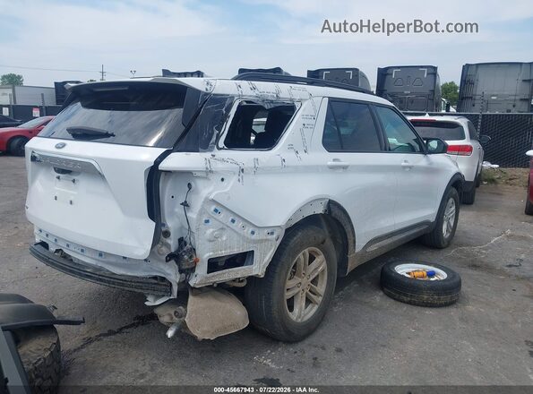 1FMSK7DHXRGA88633 2024 FORD EXPLORER White Задня права чверть
