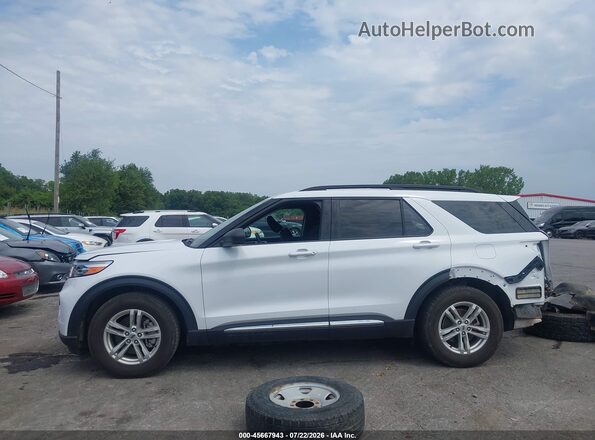 1FMSK7DHXRGA88633 2024 FORD EXPLORER White Вид задньої частини салону