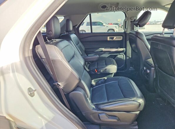 1FMSK7FH0LGC49995 2020 FORD EXPLORER White უკანა სალონის ხედი