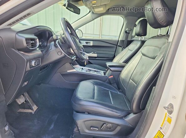 1FMSK7FH0LGC49995 2020 FORD EXPLORER White წინა სალონის ხედი