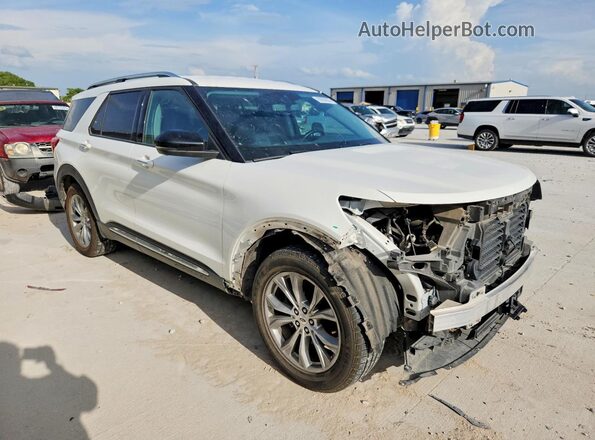 1FMSK7FH0LGC49995 2020 FORD EXPLORER White წინა მარჯვენა