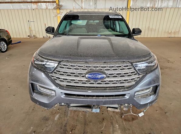 1FMSK7FH0MGB05719 2021 FORD EXPLORER Silver Widok z przodu