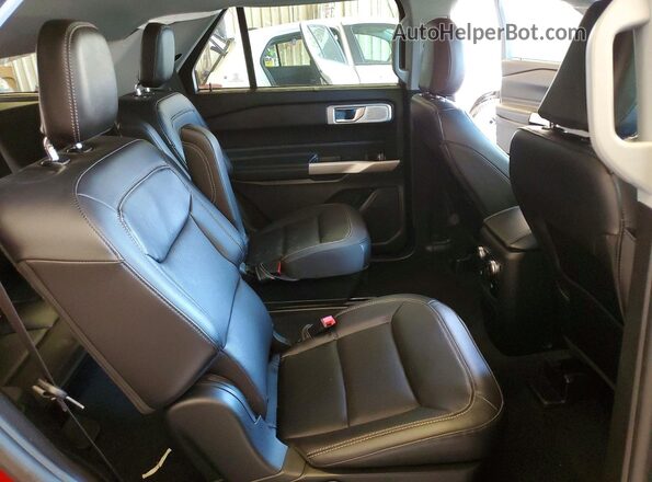 1FMSK7FH0PGA95021 2023 FORD EXPLORER Red Rear seats view