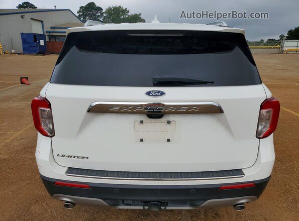 1FMSK7FH1MGA30450 2021 FORD EXPLORER White Հետևի տեսք