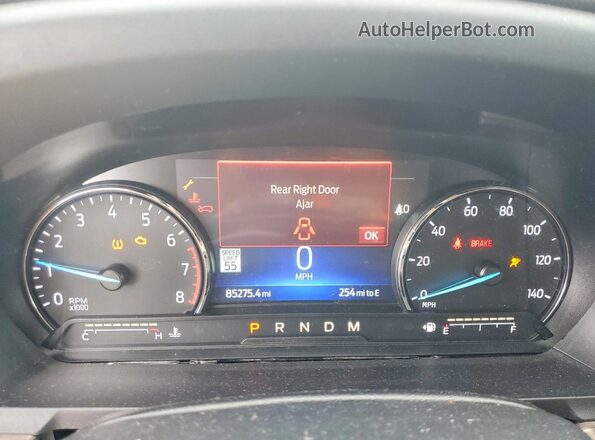 1FMSK7FH1MGA30450 2021 FORD EXPLORER White Սարքավորումների վահանակի տեսք