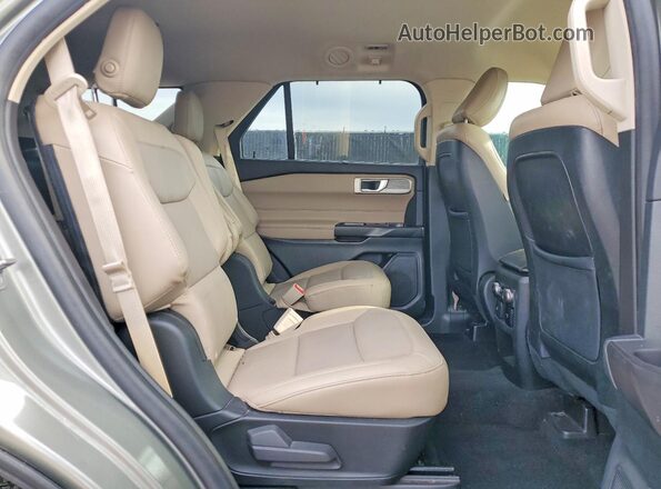 1FMSK7FH2LGB04053 2020 FORD EXPLORER Green უკანა სალონის ხედი