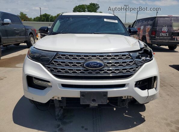 1FMSK7FH2MGA84954 2021 FORD EXPLORER White Вид спереду