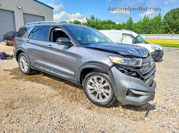 1FMSK7FH2MGA87921 2021 FORD EXPLORER Серый Передняя правая четверть