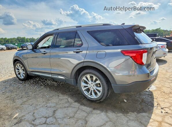 1FMSK7FH2MGA87921 2021 FORD EXPLORER Серый Задняя левая четверть