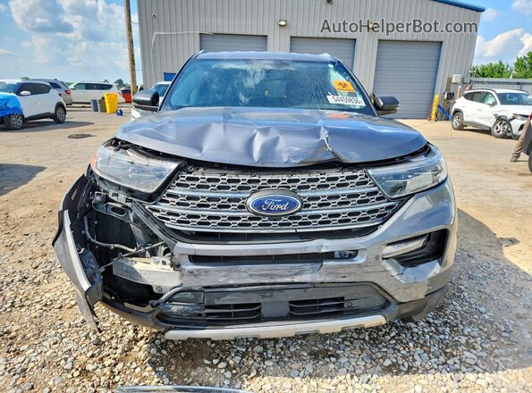 1FMSK7FH2MGA87921 2021 FORD EXPLORER Серый Вид спереди