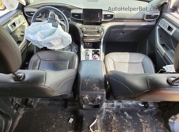 1FMSK7FH2MGA87921 2021 FORD EXPLORER Серый Вид панели приборов