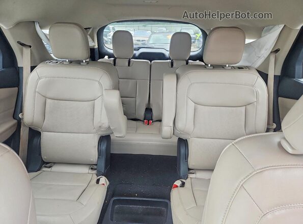 1FMSK7FH2MGB86691 2021 FORD EXPLORER Silver Widok tylnych siedzeń