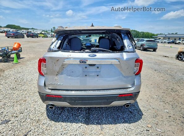 1FMSK7FH2RGA05323 2024 FORD EXPLORER Silver Вид ззаду