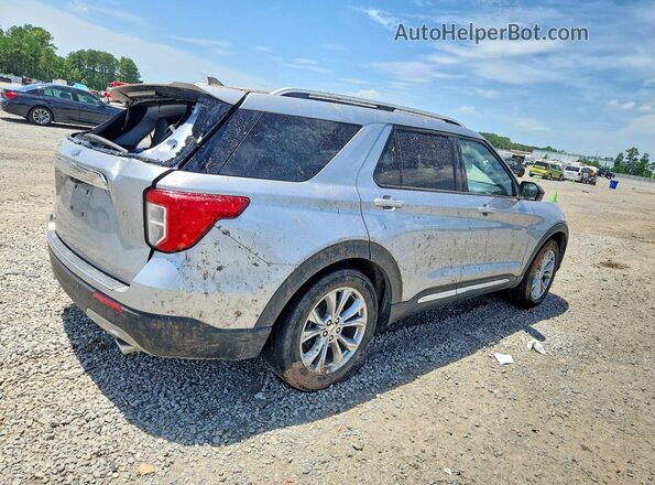 1FMSK7FH2RGA05323 2024 FORD EXPLORER Silver Задня права чверть