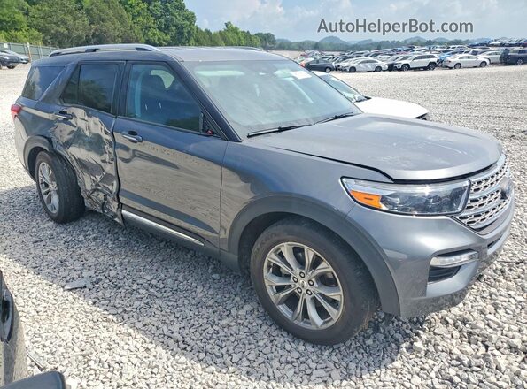 1FMSK7FH2RGA25040 2024 FORD EXPLORER Gray წინა მარჯვენა