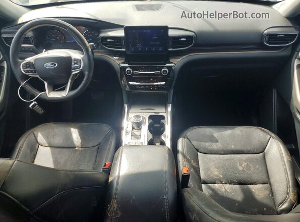 1FMSK7FH2RGA25040 2024 FORD EXPLORER Gray წინა პანელის ხედი