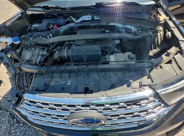 1FMSK7FH3LGA09694 2020 FORD EXPLORER Black Շարժիչի բաժամունքի տեսք