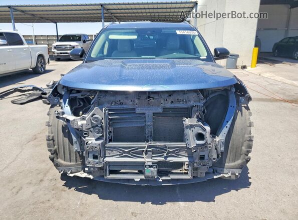 1FMSK7FH3LGA80376 2020 FORD EXPLORER Blue Front view