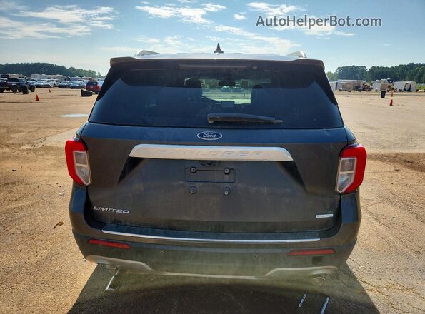 1FMSK7FH3LGC42040 2020 FORD EXPLORER Charcoal Vista trasera
