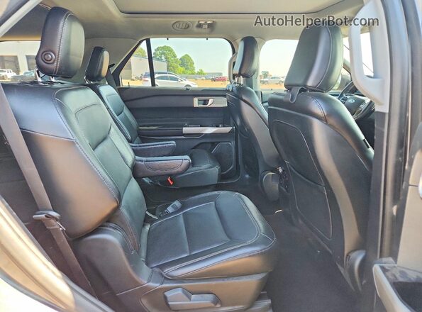 1FMSK7FH3LGC42040 2020 FORD EXPLORER Charcoal Vista interior trasera