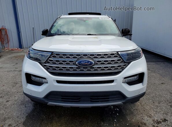 1FMSK7FH3NGC21336 2022 FORD EXPLORER White Vista frontal