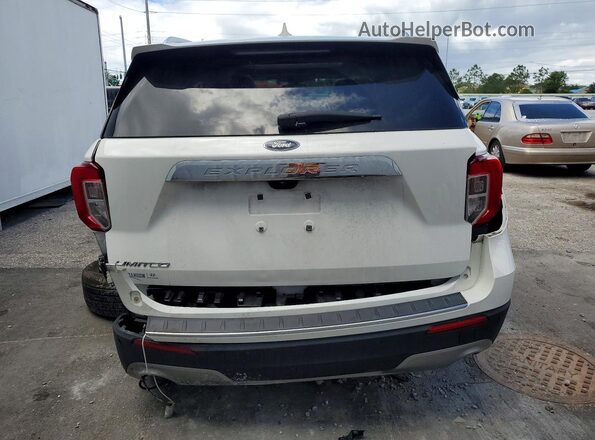 1FMSK7FH3NGC21336 2022 FORD EXPLORER White Vista trasera