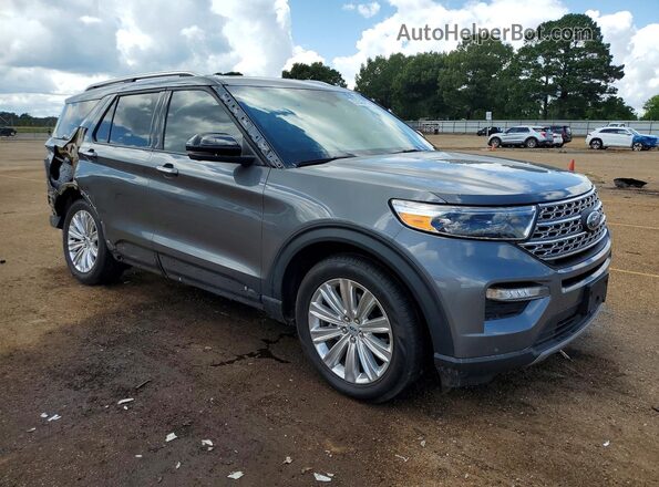 1FMSK7FH3PGB28691 2023 FORD EXPLORER Gray Առջևի աջ