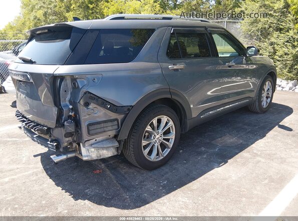 1FMSK7FH4NGA58339 2022 FORD EXPLORER Gray უკანა მარჯვენა