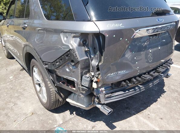 1FMSK7FH4NGA58339 2022 FORD EXPLORER Gray წინა ხედი