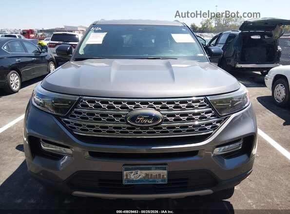 1FMSK7FH4NGA58339 2022 FORD EXPLORER Gray უკანა სალონის ხედი