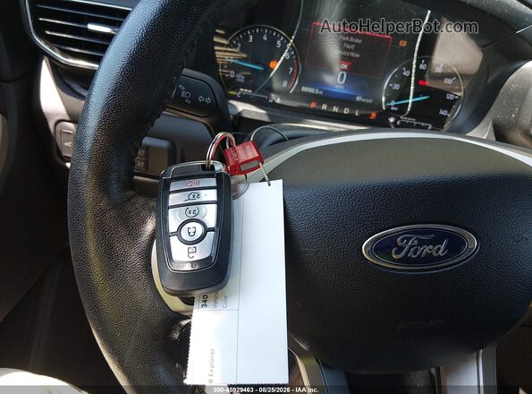1FMSK7FH4NGA58339 2022 FORD EXPLORER Gray წინა პანელის ხედი