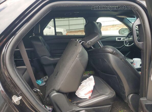1FMSK7FH5LGA75969 2020 FORD EXPLORER Black Rear interior view