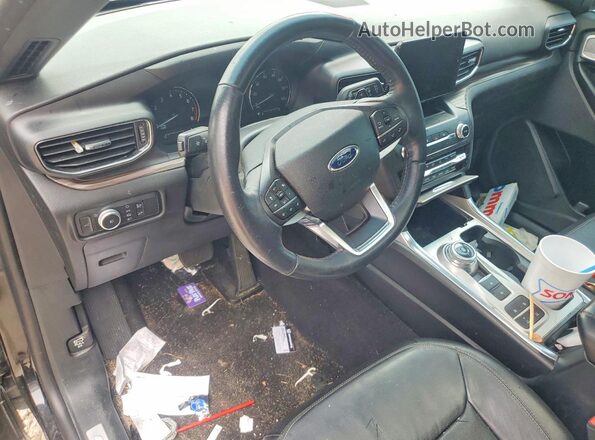 1FMSK7FH5LGA75969 2020 FORD EXPLORER Black Dashboard view