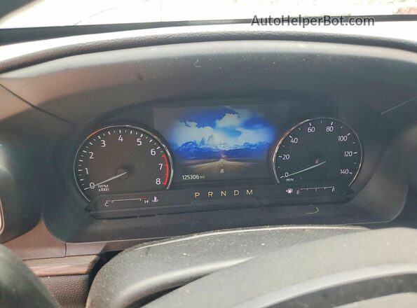1FMSK7FH5LGA75969 2020 FORD EXPLORER Black Instrument cluster view