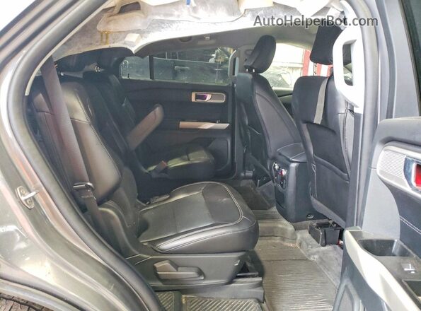 1FMSK7FH5MGB40062 2021 FORD EXPLORER Серый Вид задней части салона
