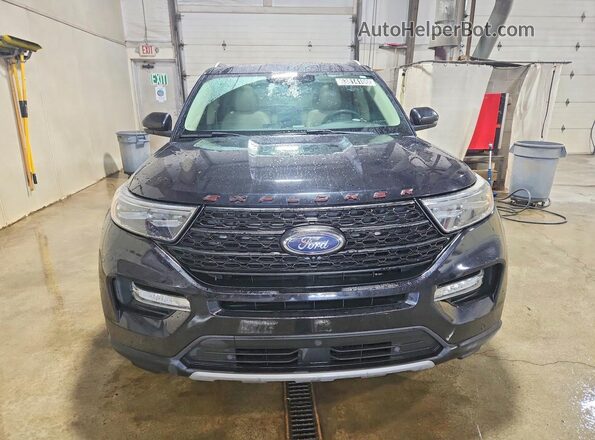 1FMSK7FH6LGB95196 2020 FORD EXPLORER Black Դիմացի տեսք