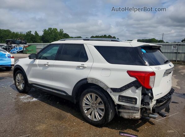 1FMSK7FH6LGC41318 2020 FORD EXPLORER White Հետևի ձախ