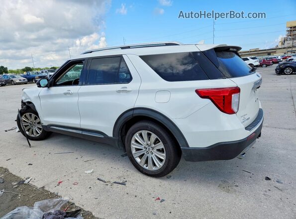 1FMSK7FH6MGA92006 2021 FORD EXPLORER Gray Trasero izquierdo