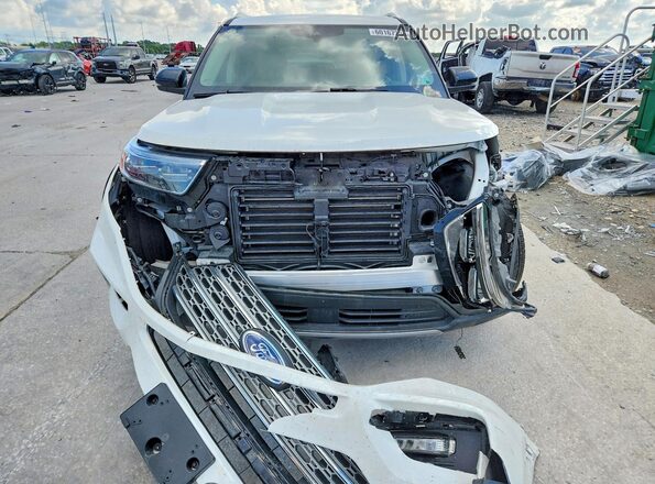 1FMSK7FH6MGA92006 2021 FORD EXPLORER Gray Vista frontal