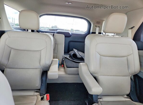 1FMSK7FH6MGA92006 2021 FORD EXPLORER Gray Vista de los asientos traseros