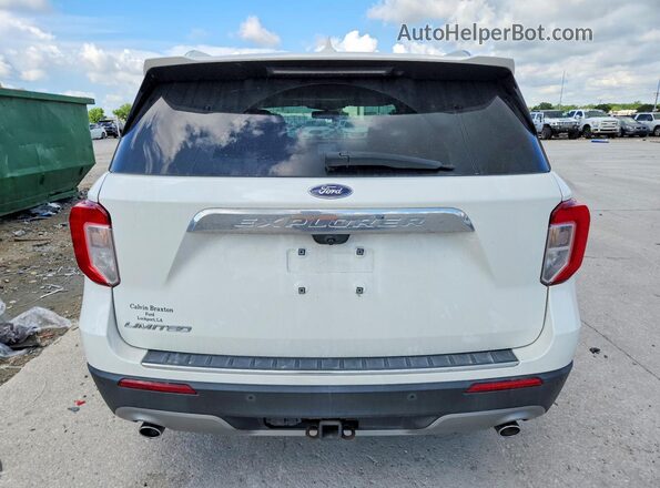 1FMSK7FH6MGA92006 2021 FORD EXPLORER Gray Vista trasera