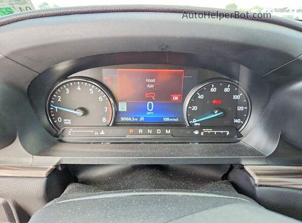 1FMSK7FH6MGA92006 2021 FORD EXPLORER Gray Vista del cuadro de instrumentos