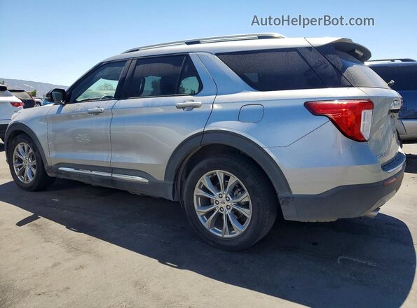 1FMSK7FH6MGB36540 2021 FORD EXPLORER Серебряный Задняя левая четверть