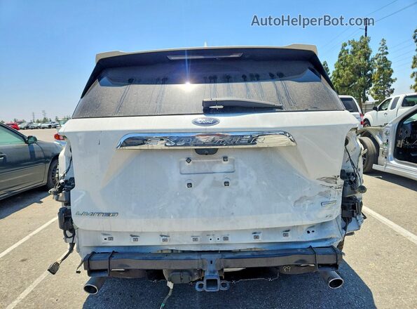 1FMSK7FH7LGB36156 2020 FORD EXPLORER White Widok z tyłu