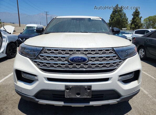 1FMSK7FH7LGB36156 2020 FORD EXPLORER White Widok z przodu