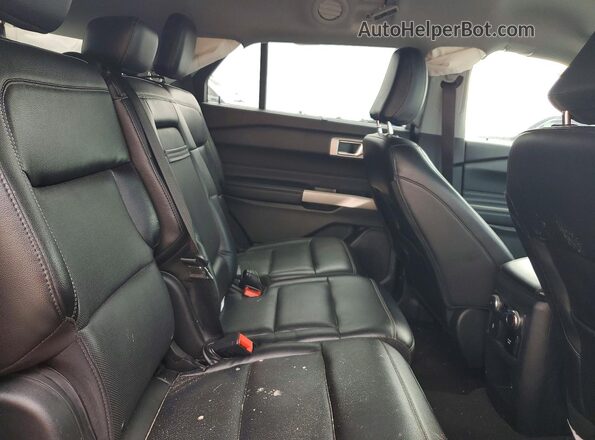 1FMSK7FH7MGB50835 2021 FORD EXPLORER Black Widok wnętrza z tyłu