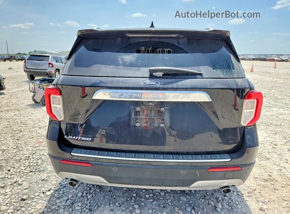 1FMSK7FH8LGC98538 2020 FORD EXPLORER Black Rear view