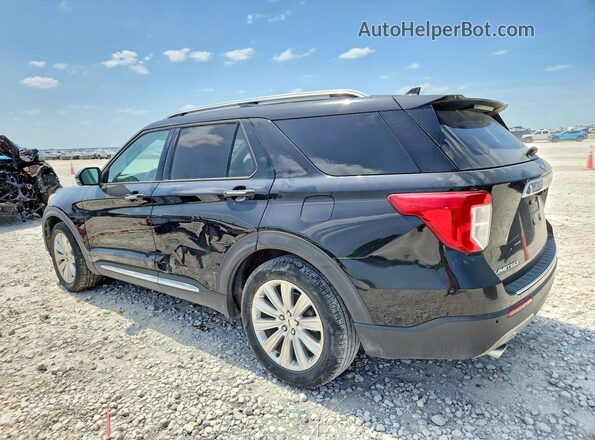 1FMSK7FH8LGC98538 2020 FORD EXPLORER Black Rear left